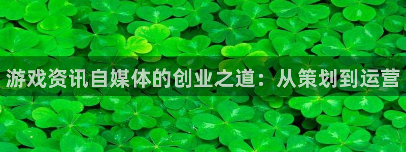 杜邦娱乐注册服务条款：游戏资讯自媒体的创业之道：从策划到运营