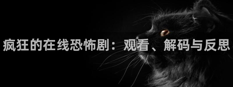 球友体育在线直播观看：疯狂的在线恐怖剧：观看、解码与反思